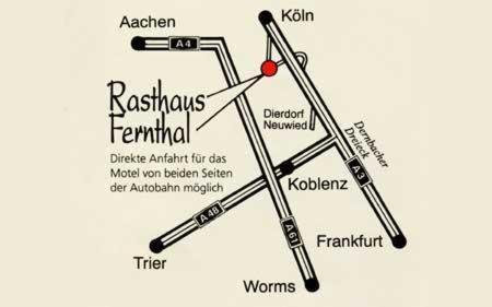 Rasthof Und Motel Fernthal 诺伊施塔特 外观 照片